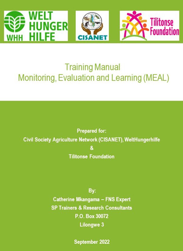 Training Manual Monitoring, Evaluation and Learning (MEAL) Audio